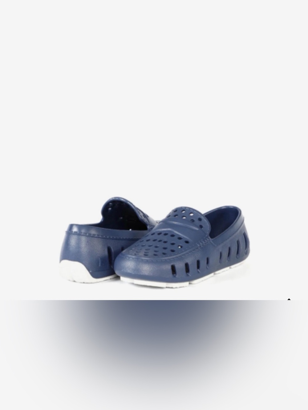 Floafers Prodigy Kids (Boys) Loafer Navy Slip-On Ventilated Size 7